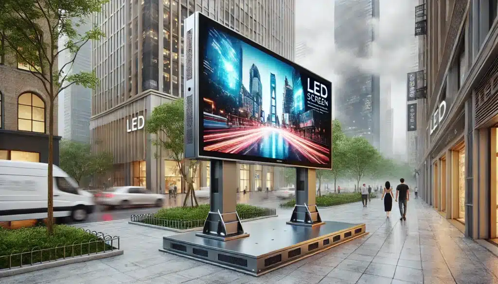Wat maakt een LED scherm geschikt voor buitengebruik?
