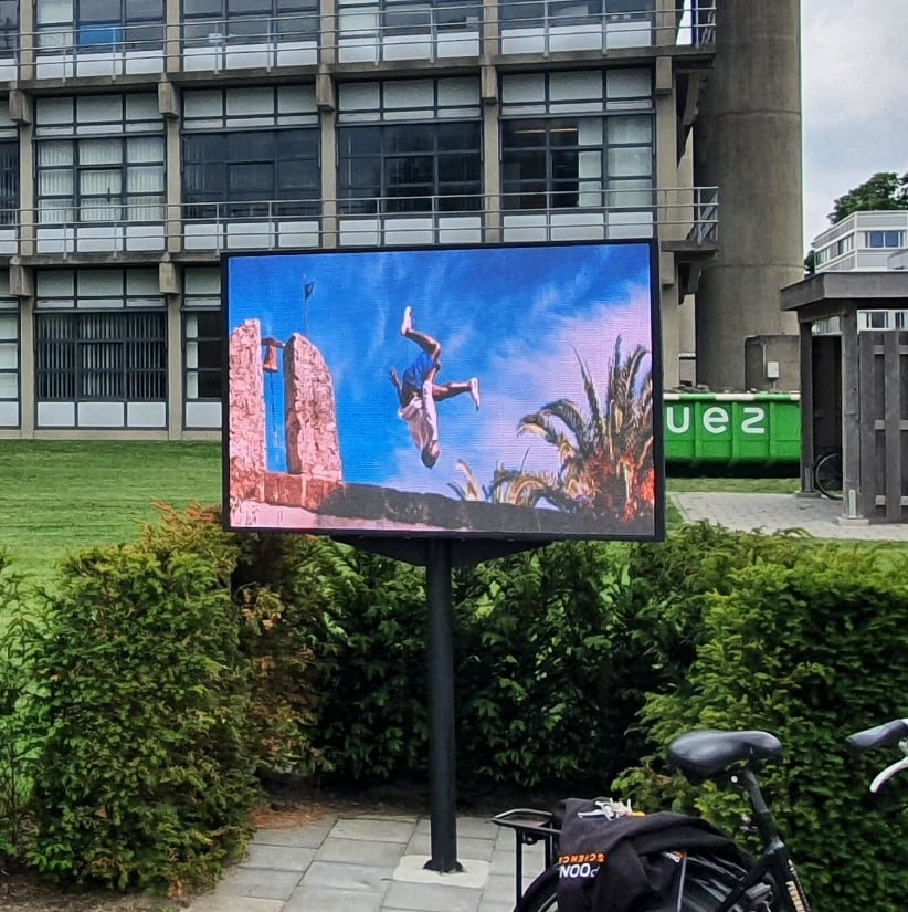 led reclamemast
