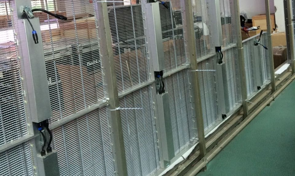 transparante videowall