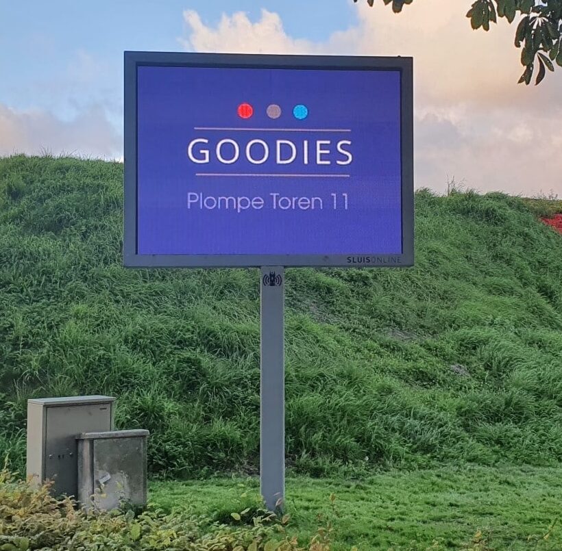 led reclamemast