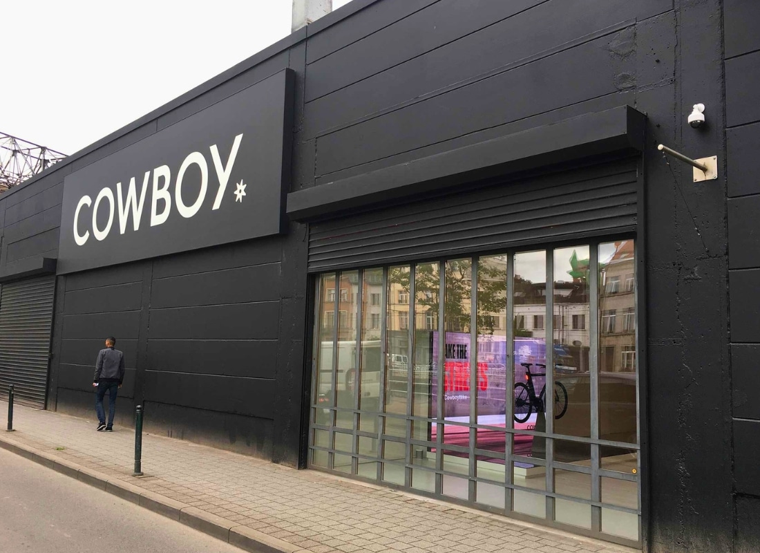 Cowboy fietsen Brussel
