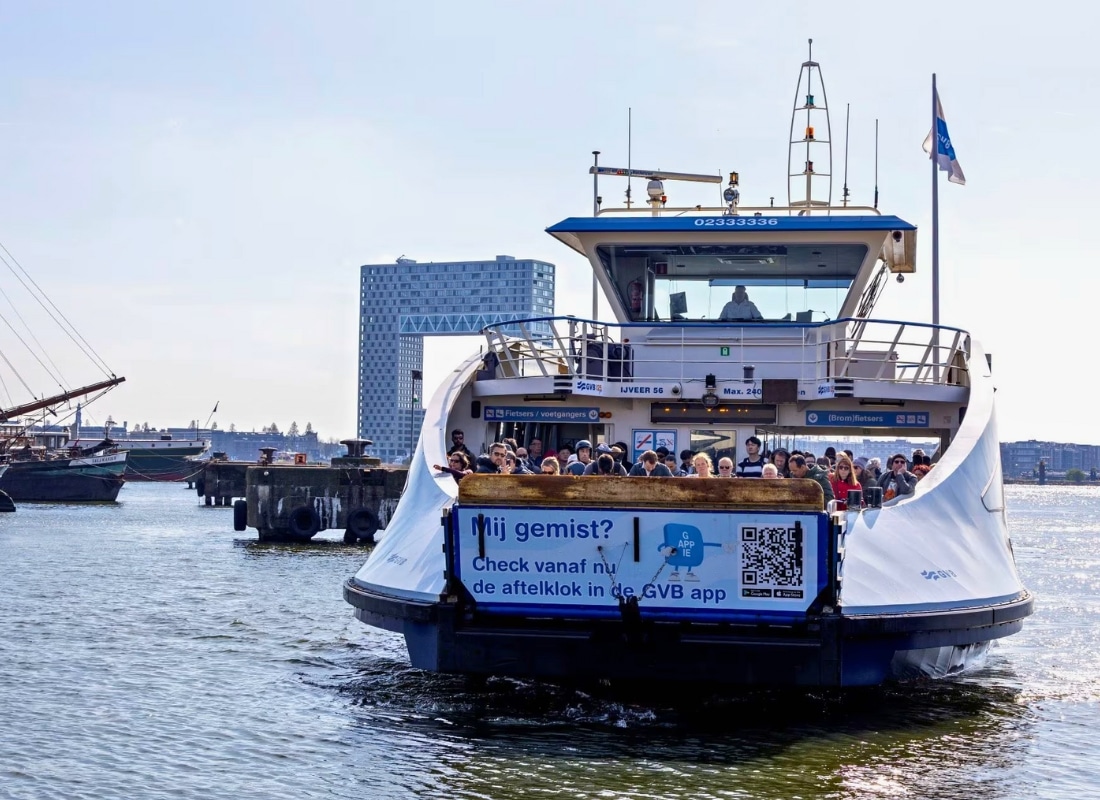 GVB Amsterdam LED pont