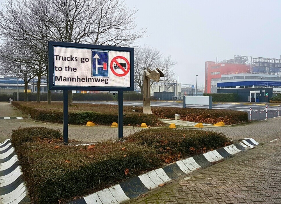 Huntsman digitale signage LED