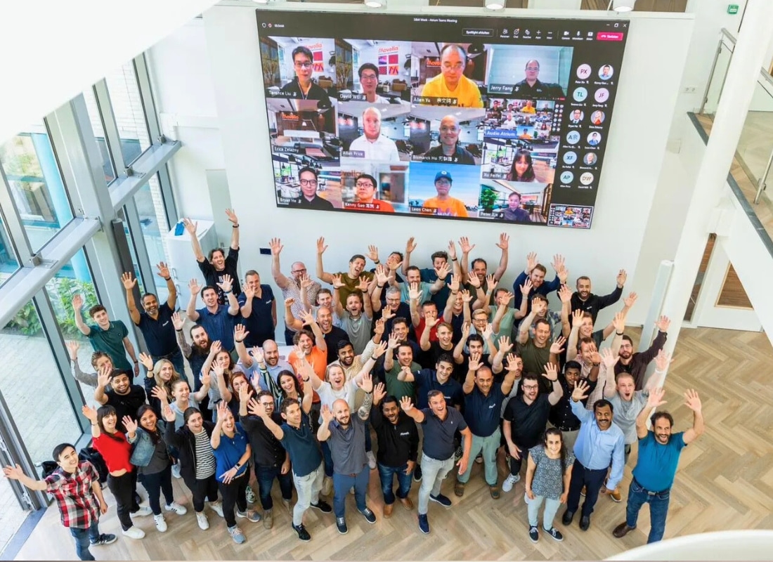 Movella LED scherm binnen