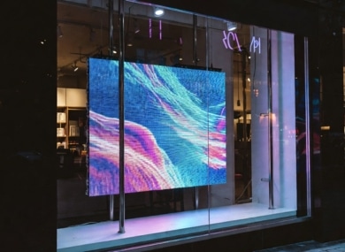 Mobiel LED presentatiescherm