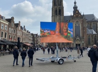 LED scherm aanhanger