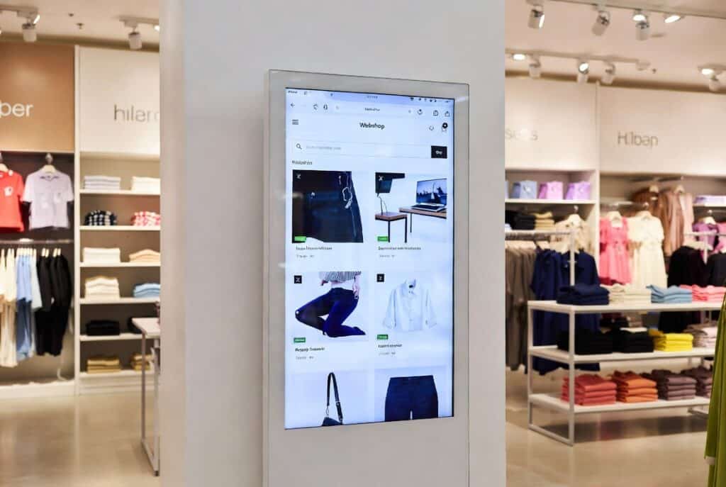 LCD zuil touchscreen