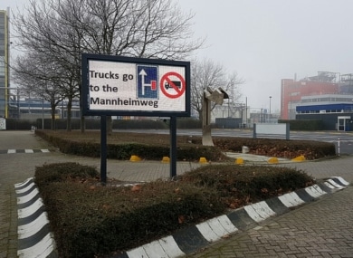 Led wayfinding outdoor