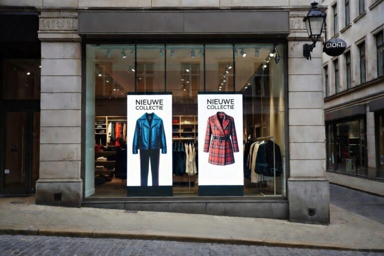 lcd etalage led scherm